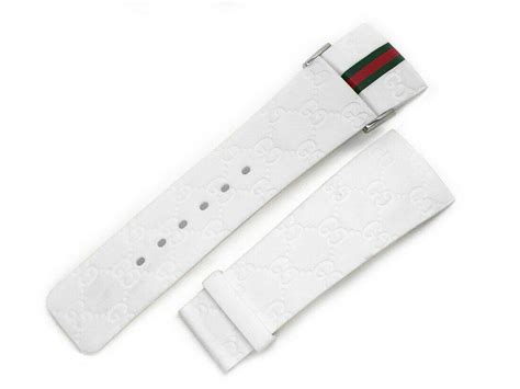 gucci watch white band|authentic gucci watch band.